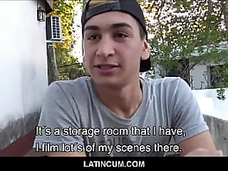Young blonde Cherry Light-Haired Nubile Latino dude hooks up with Jake Cash for a hot POV bareback oral session