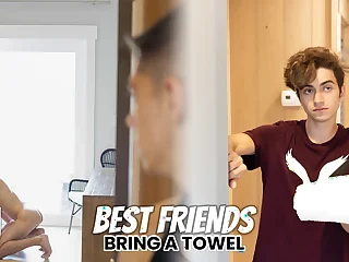 Bad Boi Benvi and Dalton Riley share a super hot bathroom with a successful step-parent