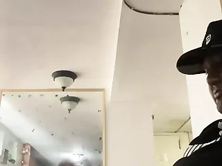 My sister-in-law catches me again, wants to give me a hj but I can't stand against her wishes