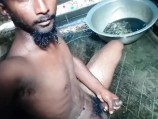 Watch this kinky Indian grandpa fuck a young stud in a steamy shower