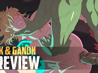 Ashersmut's powerful DOMINATION & SUBMISSION session with Hyrule - Link & Ganoncartoon (Extended Preview)