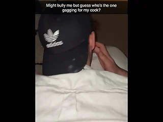 Kyle and Kam caught in the action of wanking off in college uniform