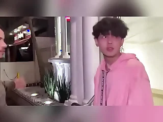 Danilo Lima & Edu Freitas face-penetrate each other in public and get crazy with their giant rods