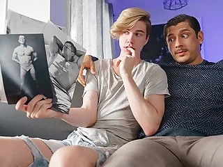 Stepson Jordan Lake gets his tight ass drilled by his hot Latino stepmom Rocky Vallarta while her husband watches in awe