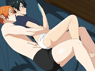 JUICEANIME gets her chinese caboose caressed & her undergarments torn off by her bf's no condom rod